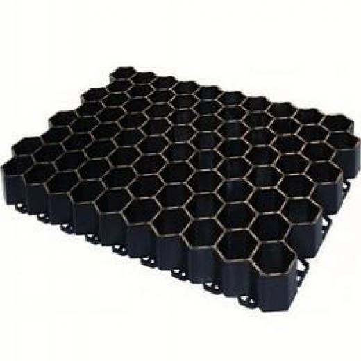 Решетка газонная Gidrolica Eco Standart РГ-70.40.3,2 - пластиковая черная в Калуга